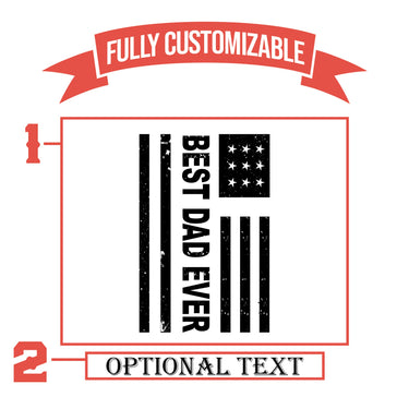 Best Dad Ever American Flag Patriotic Gifts For Dad